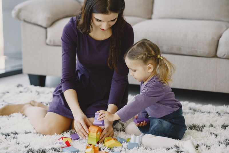 Nanny reading story
